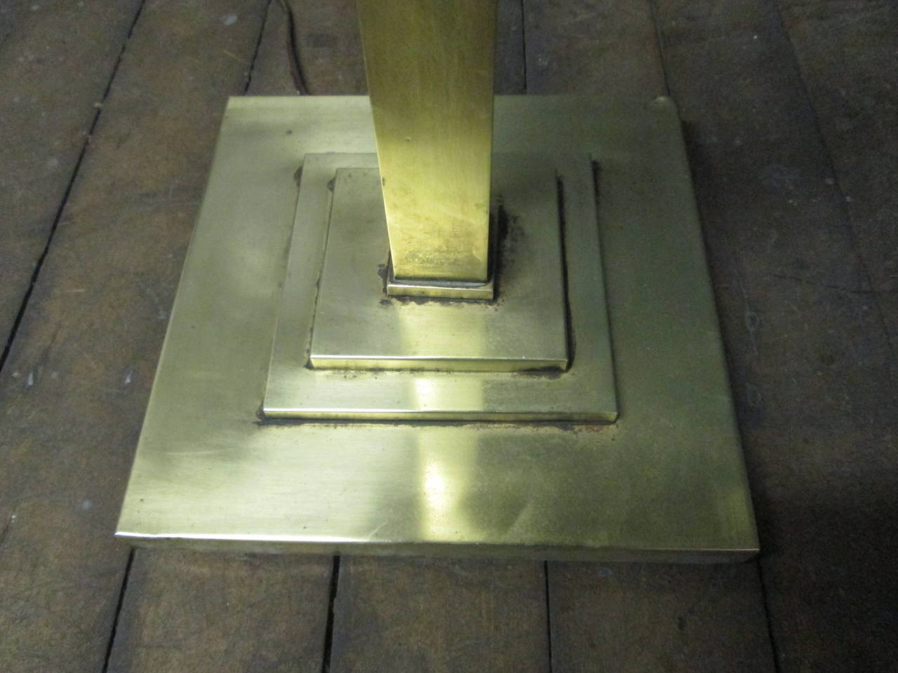 French Bronze Floor Lamp 1