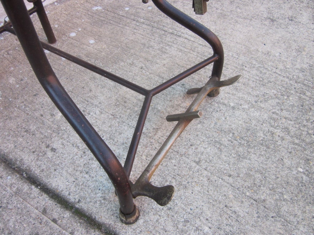 1930s Adjustable Dental / Examining Chair 2