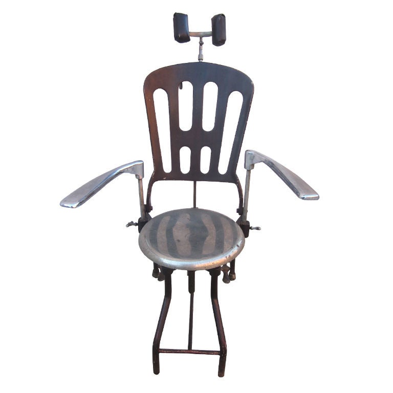 1930s Adjustable Dental / Examining Chair
