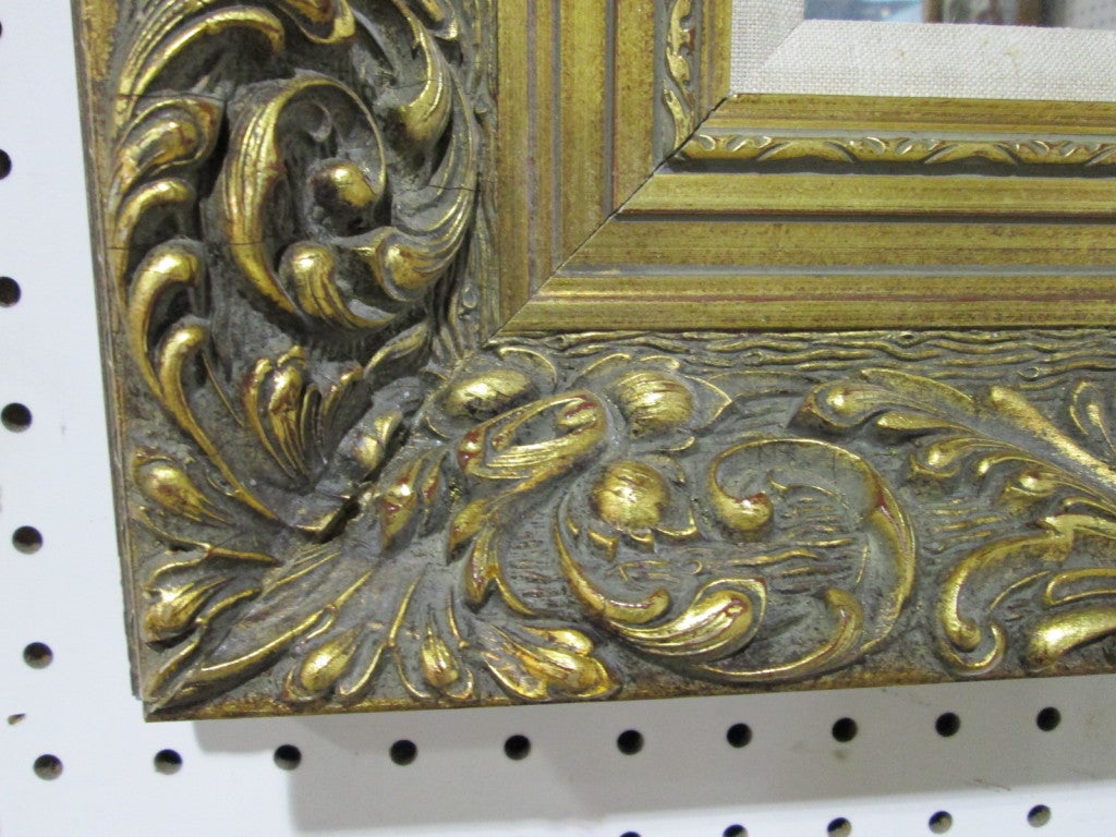 American Antique Style Gold Wall Mirror