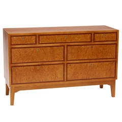 Fine Swedish Chest of Drawers with Gustavian Style Framed Drawer Fronts