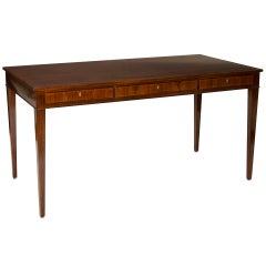 Vintage Neoclassical Bureau Plat In Rosewood By Frits Henningsen