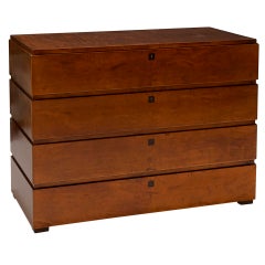 "Typenko" chest of drawers in Baltic birch by Axel Einar Hjorth  