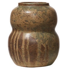 Vase with calabash shape by Patrick Nordström for own studio