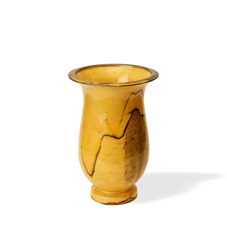 Glazed Monumental Classical Form Vase by Svend Hammershøi, Attributed for Kähler For Sale