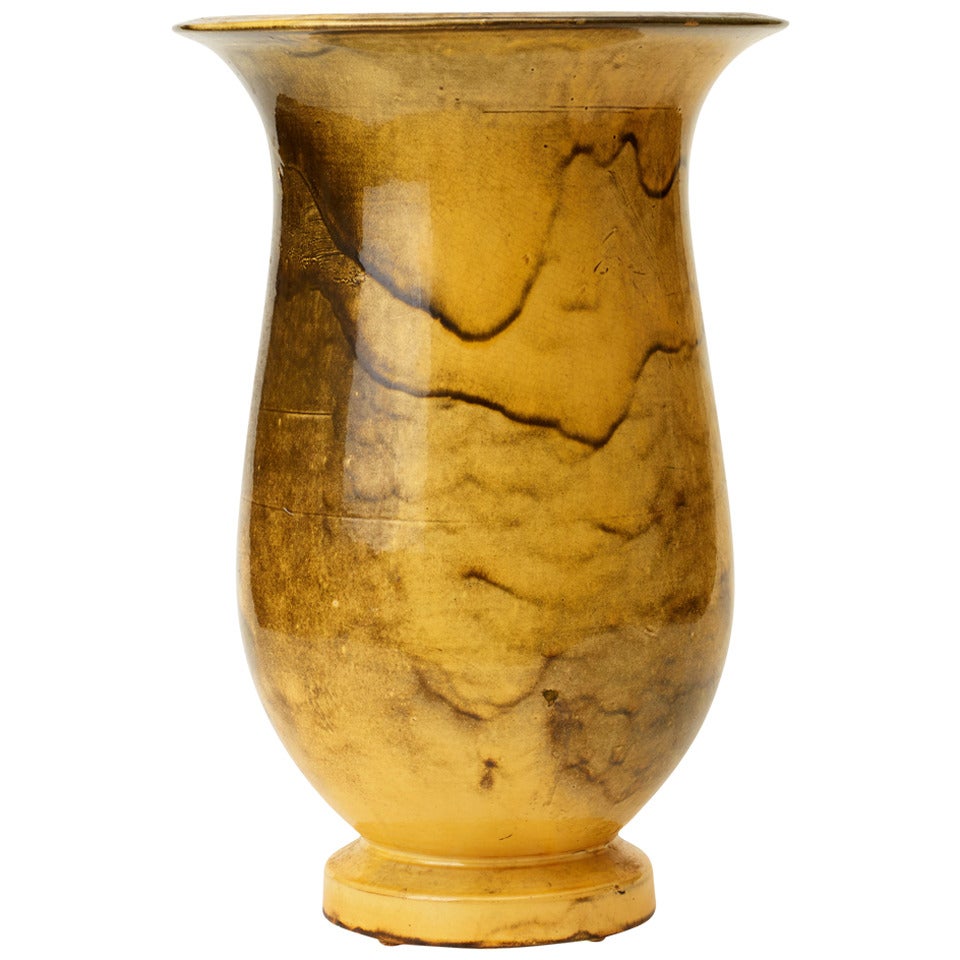 Monumental Classical Form Vase by Svend Hammershøi, Attributed for Kähler For Sale