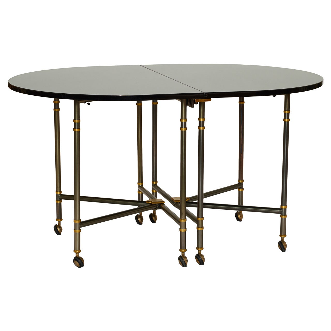 "Royale" Expanding Table with Leaves by Maison Jansen For Sale