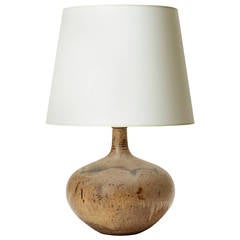 Organic Modernist Table Lamp by Vallauris Potter Jacky Coulle