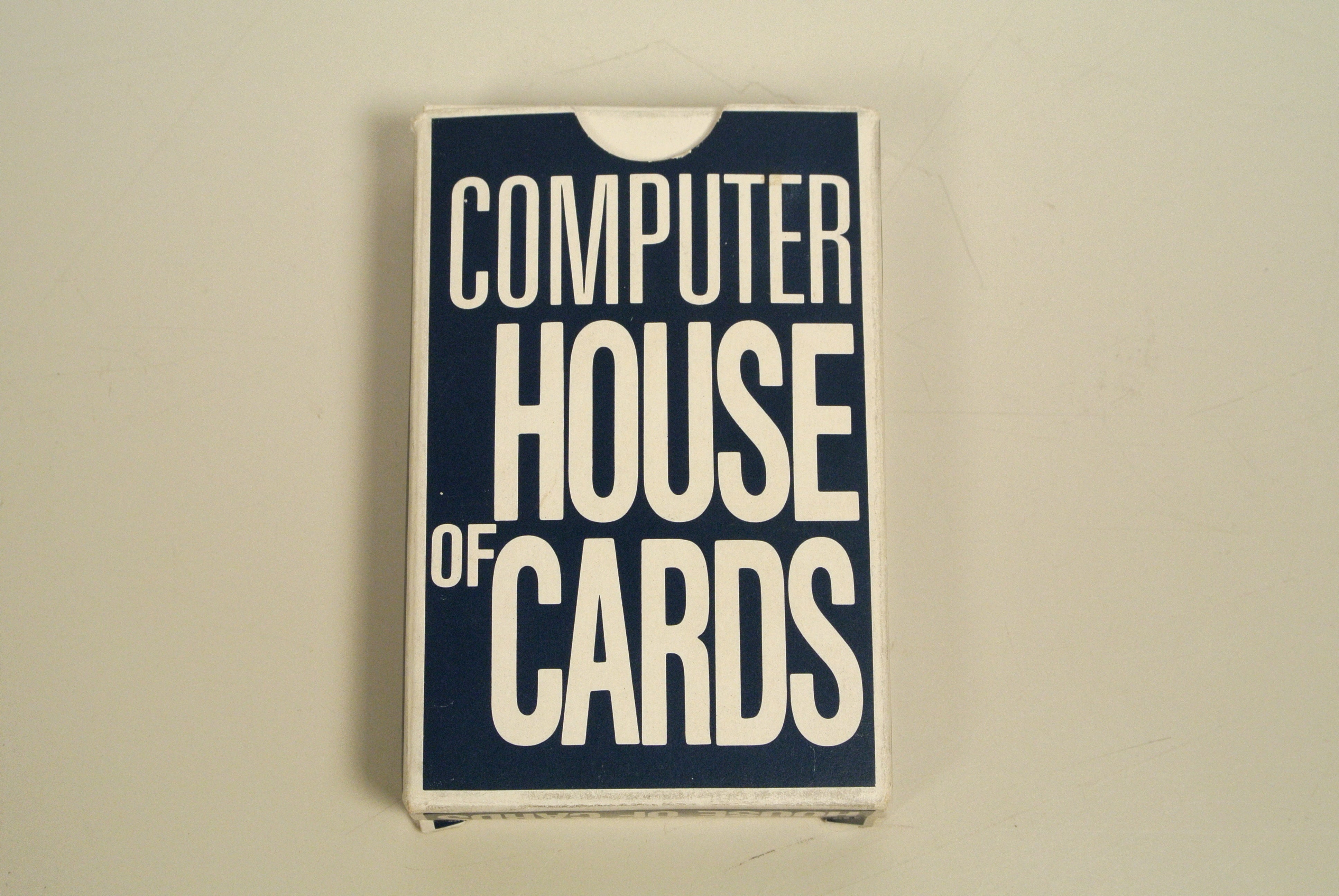 Charles Eames 'Computer' House of Cards IBM