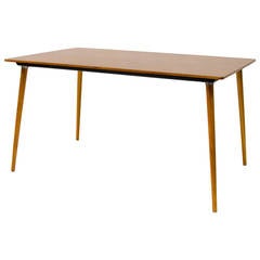 Eames DTW-3 Wood Leg Dining Table