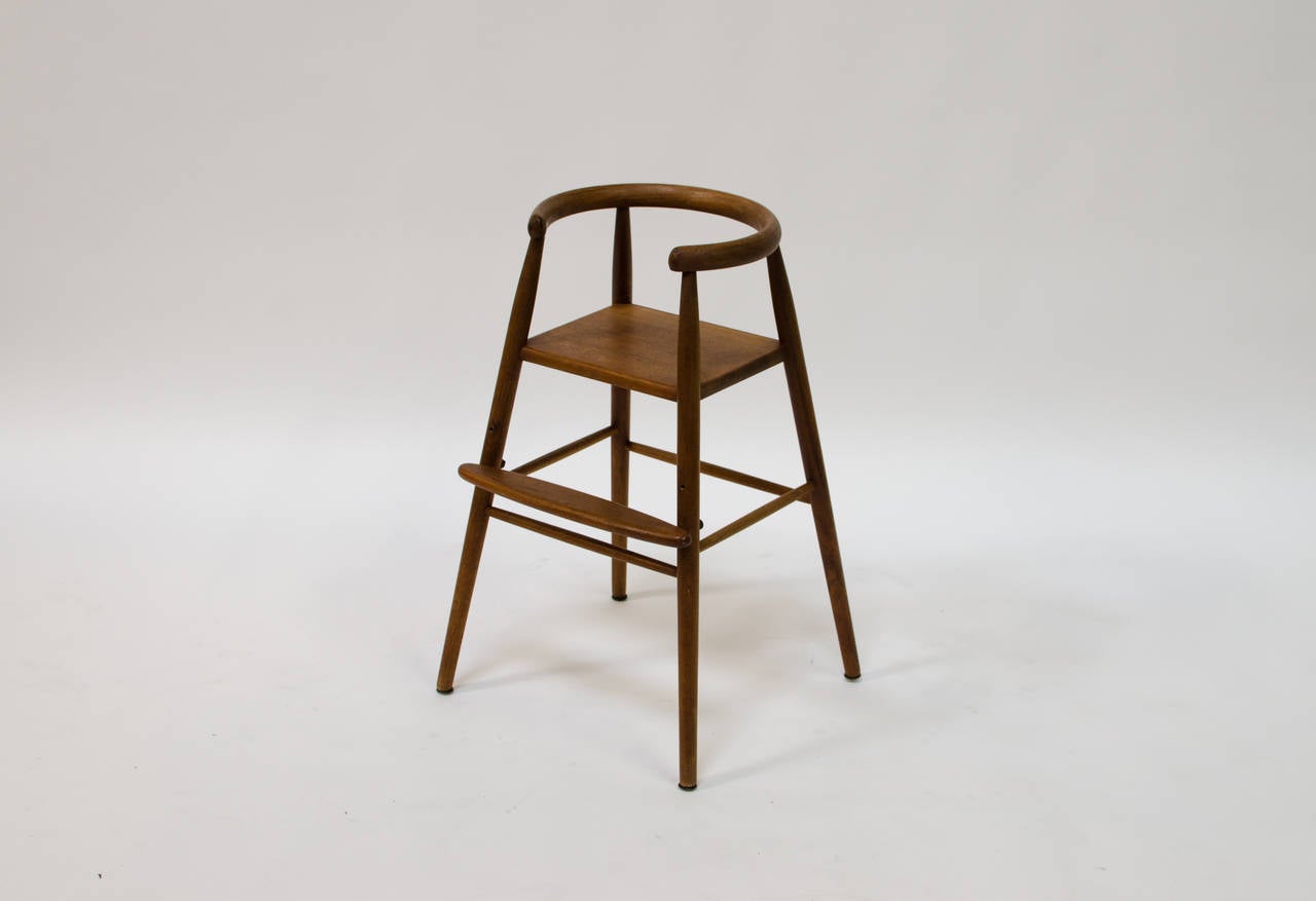 Early Nanna Ditzel High Chair, 1950