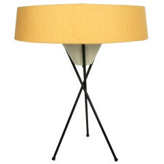 Gerald Thurston Tripod Table Lamp Lightolier 1950's