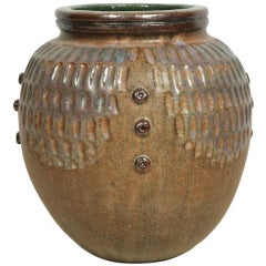 Jerome & Evelyn Ackerman Stoneware Vase 1970's