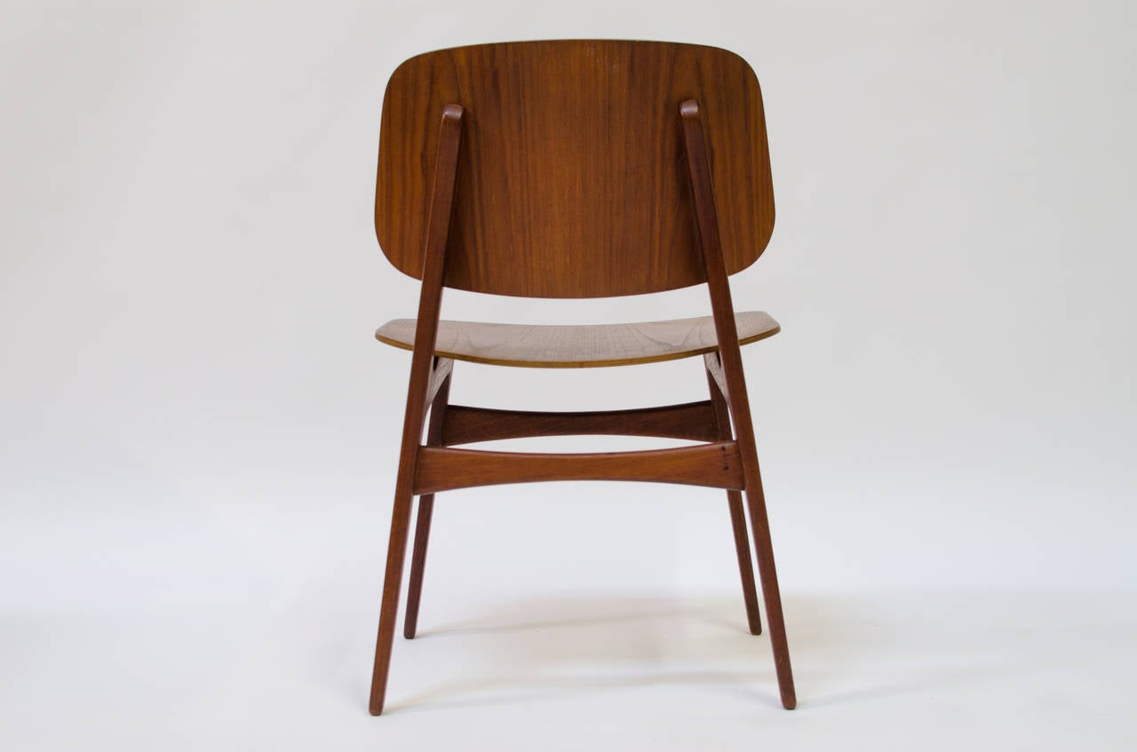 Mid-20th Century Børge Mogensen Shell Chairs for Soborg