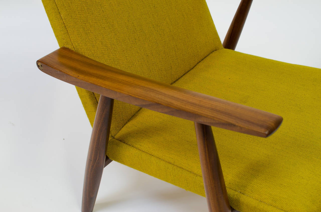 Mid-20th Century Teak Lounge Chairs by Hans Wegner for GETAMA