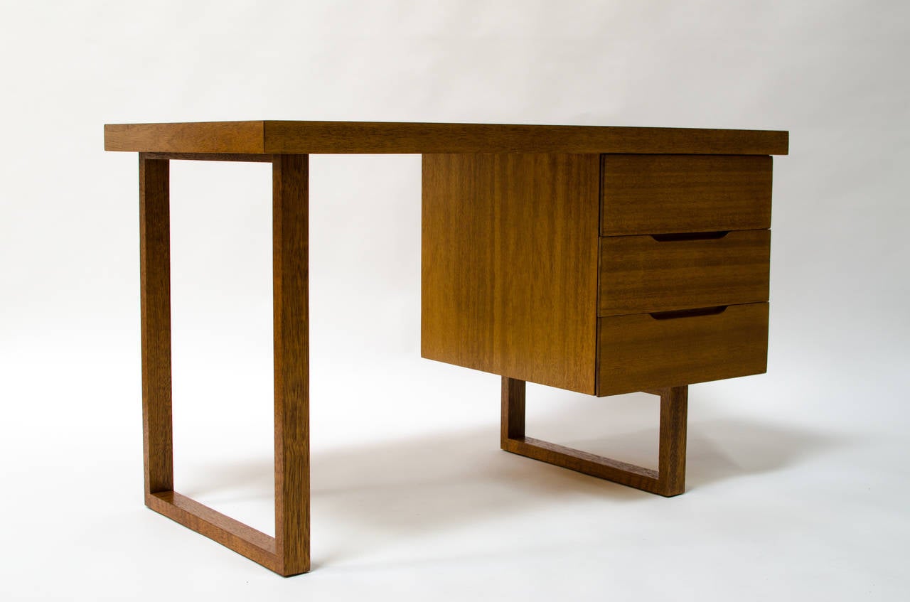 Luther Conover Mahogany Desk, 1947 2