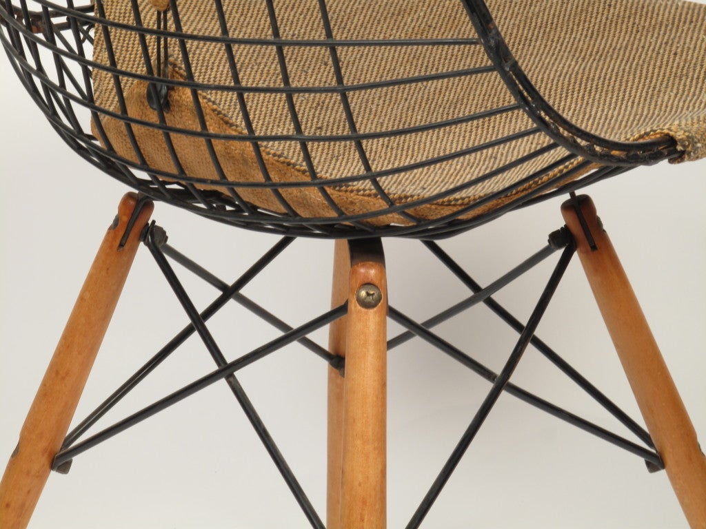 Charles Eames 'DKW-2' Wire Bikini Chair 1