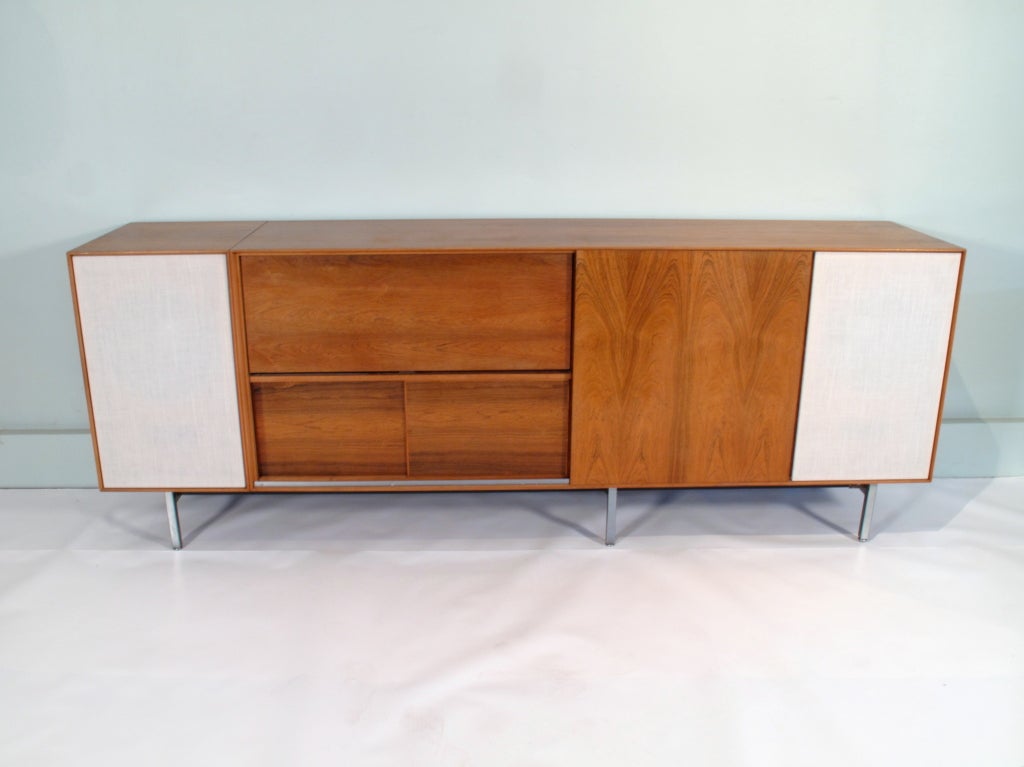 George Nelson Thin Edge Rosewood Stereo Cabinet 3