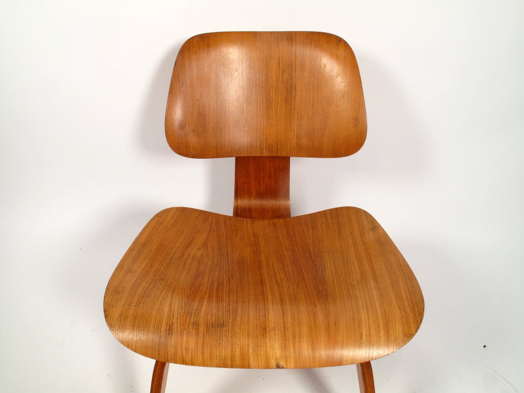 Rubber Charles Eames Prototype LCW Pre 1946
