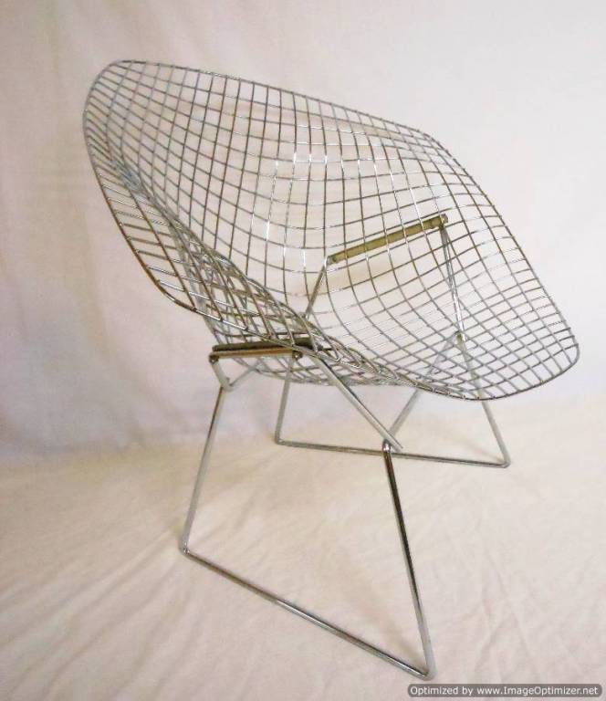 Mid-20th Century Harry Bertoia for Knoll Diamond Chairs 1960's