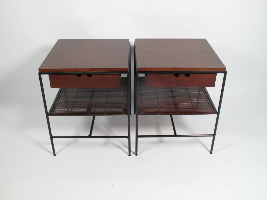 Paul McCobb Planner Group Side Tables/Nightstands 1950's at 1stdibs