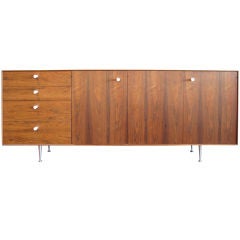 George Nelson Rosewood Thin Edge Sideboard 1960's