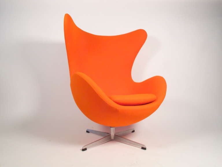 Mid-Century Modern Early Arne Jacobson Egg Chair 1958
