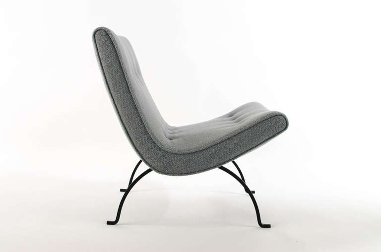 Mid-20th Century Milo Baughman Scoop Lounge Chairs, 1950s