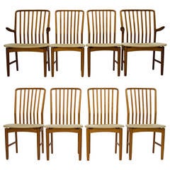 Danish Modern Dining Chairs by Svend A. Madsen