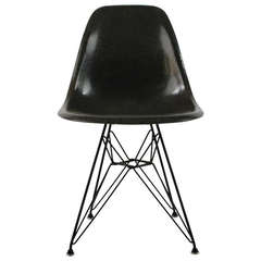 Vintage Charles Eames DSR Fiberglass Side Chair, "Eiffel Tower, " 1954