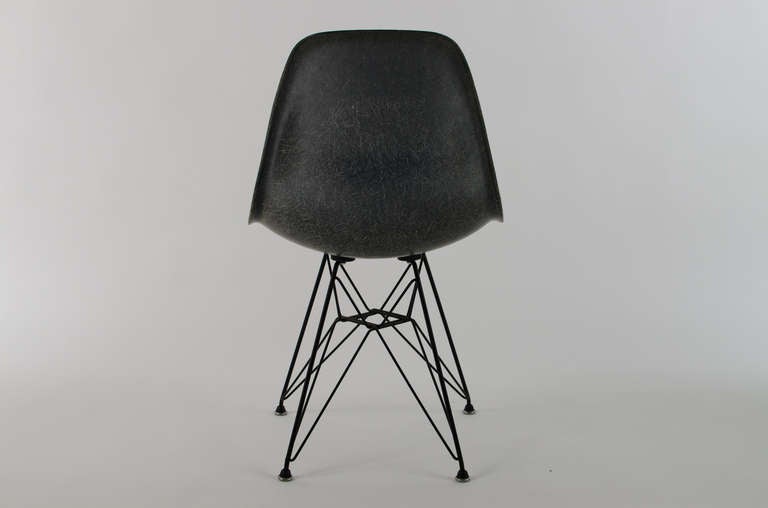 American Charles Eames DSR Fiberglass Side Chair, 