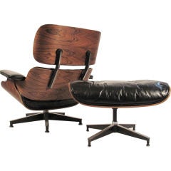 Charles Eames 670/671 Lounge & Ottoman 1960's Herman Miller