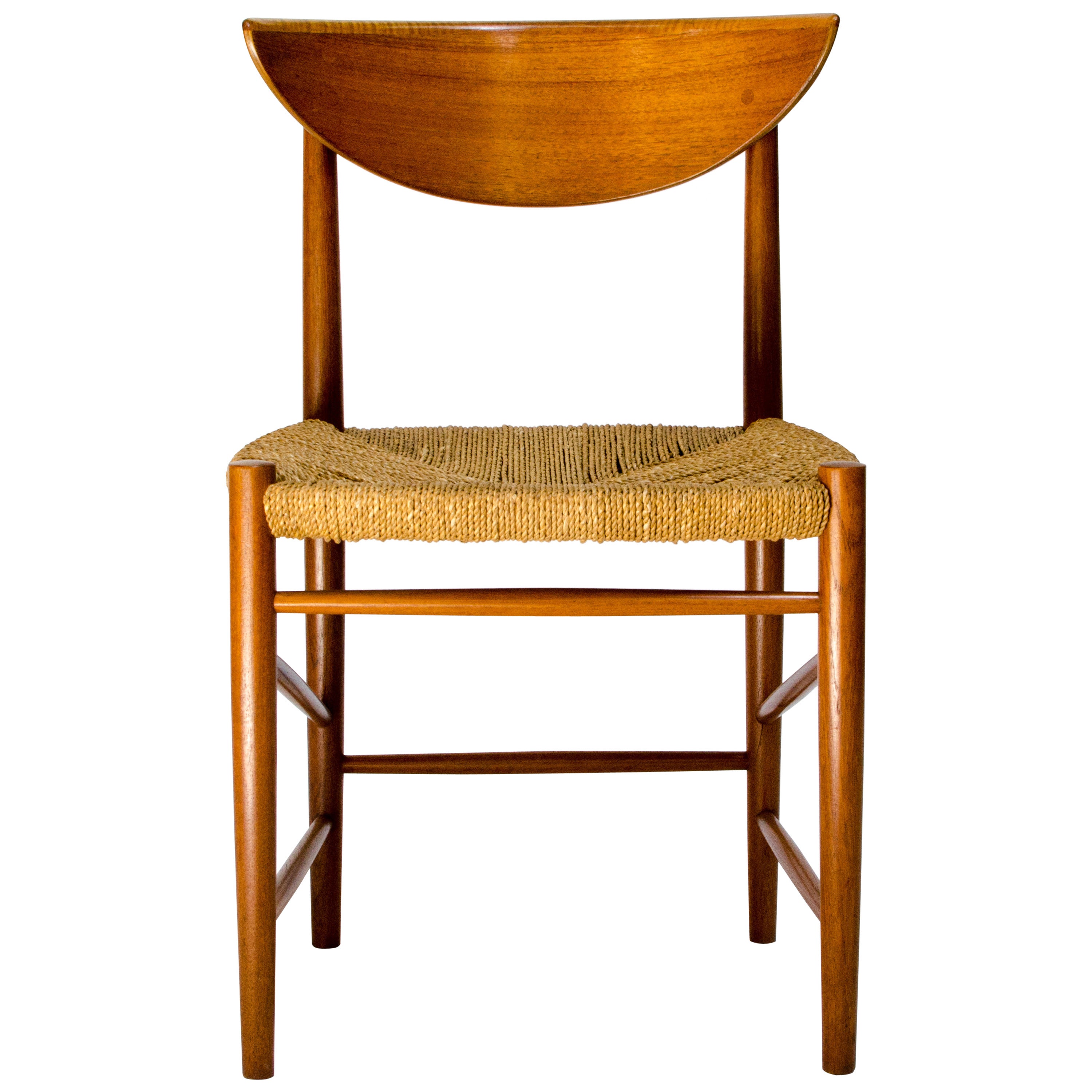 Peter Hvidt and Orla Mølgaard-Nielsen Teak Accent Chair, 1955 For Sale