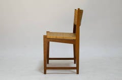 Peter Hvidt and Orla Mølgaard-Nielsen Teak and Cane Accent Chair, 1959