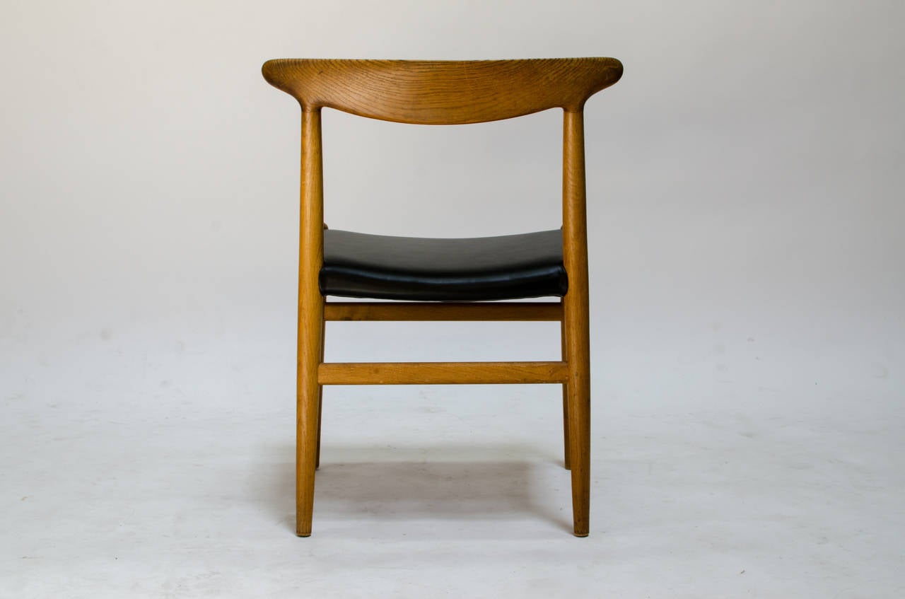 Mid-20th Century Hans Wegner Side Chair for C.M. Madsen, 1953 For Sale