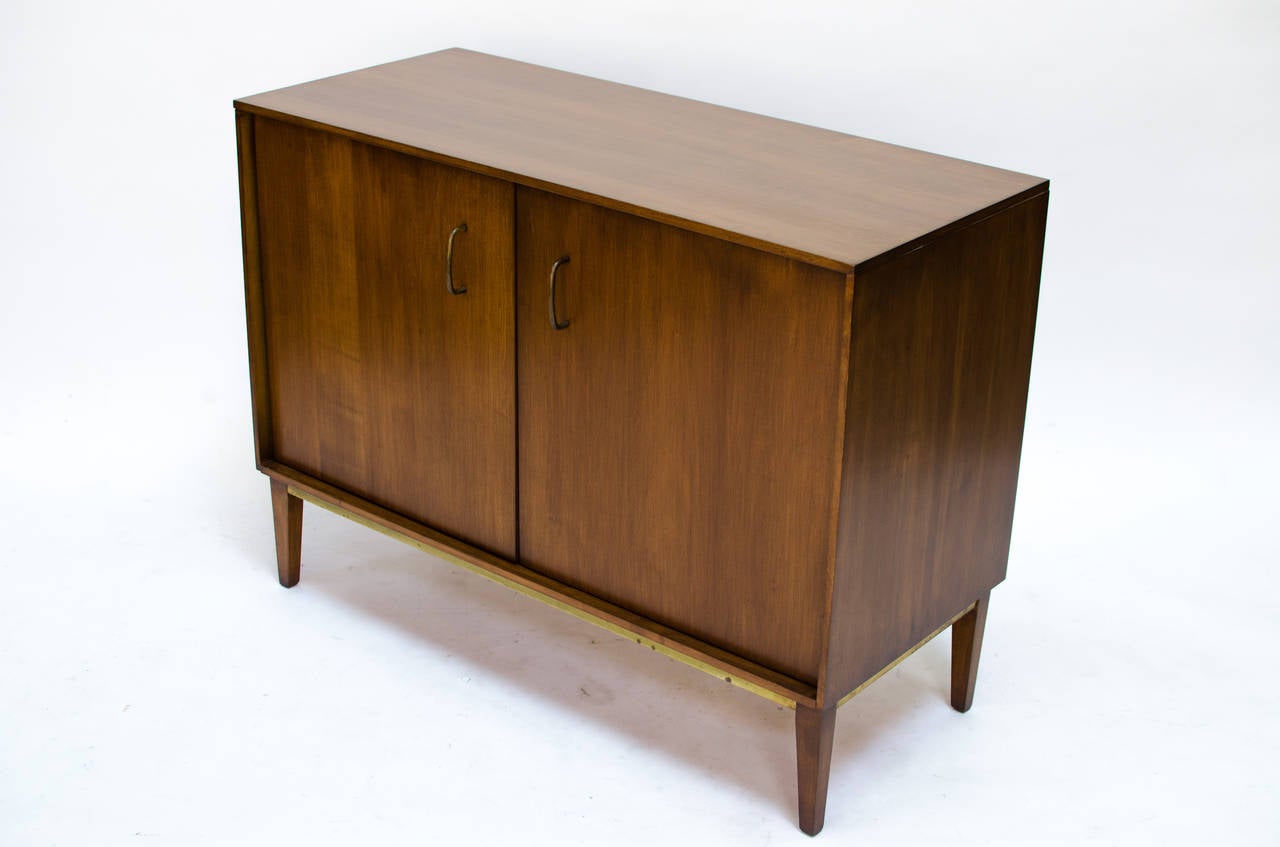 Mid-Century Modern Milo Baughman for Murray Two-Door Cabinet For Sale