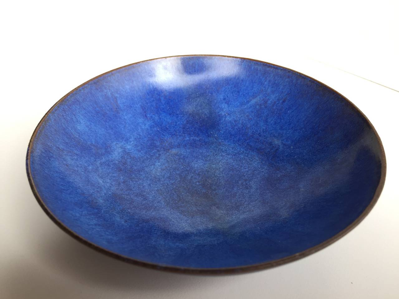 Gertrud & Otto Natzler Blue Glazed Bowl