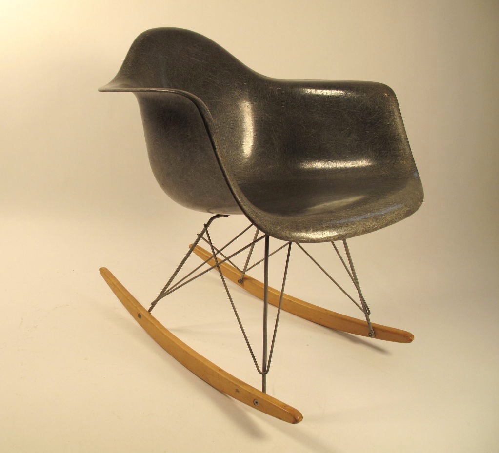 Rare Charles Eames Zenith Rope Edge RAR Rocker