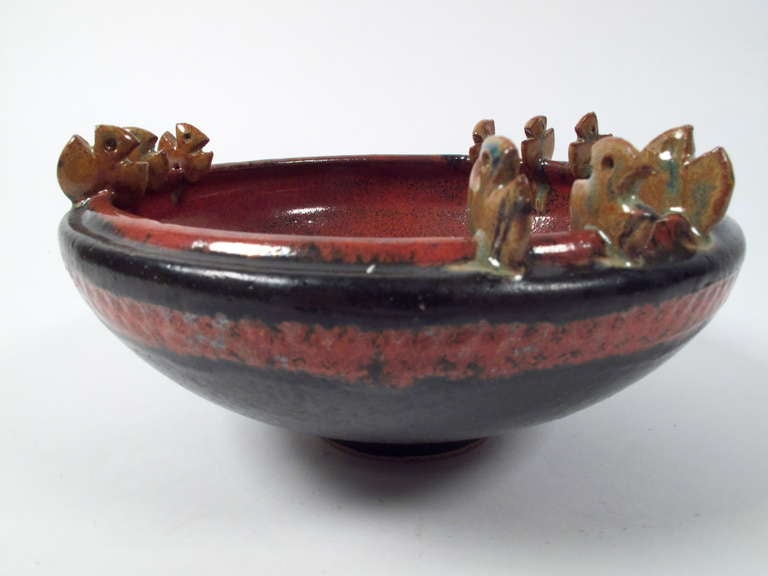 Jerome & Evelyn Ackerman Ceramic Bowl California