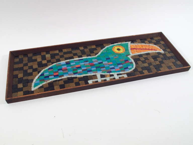 Evelyn Ackerman ERA Mosaic Toucan 1950's 1