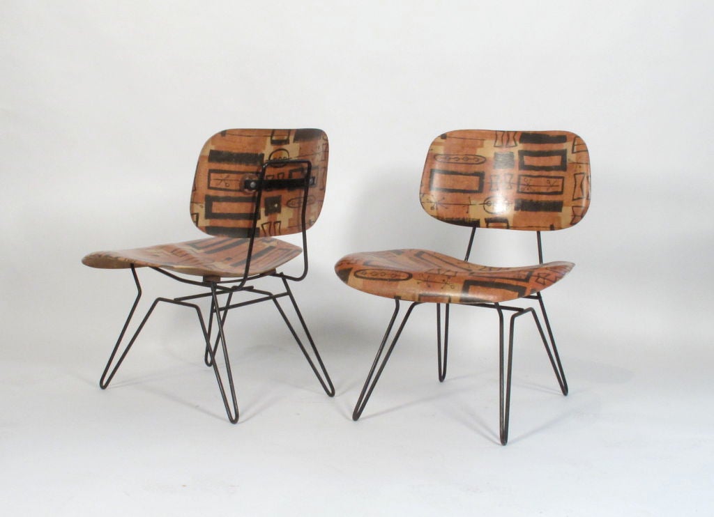 Rare Lensol-Wells Lounge Chairs 1950's California 2