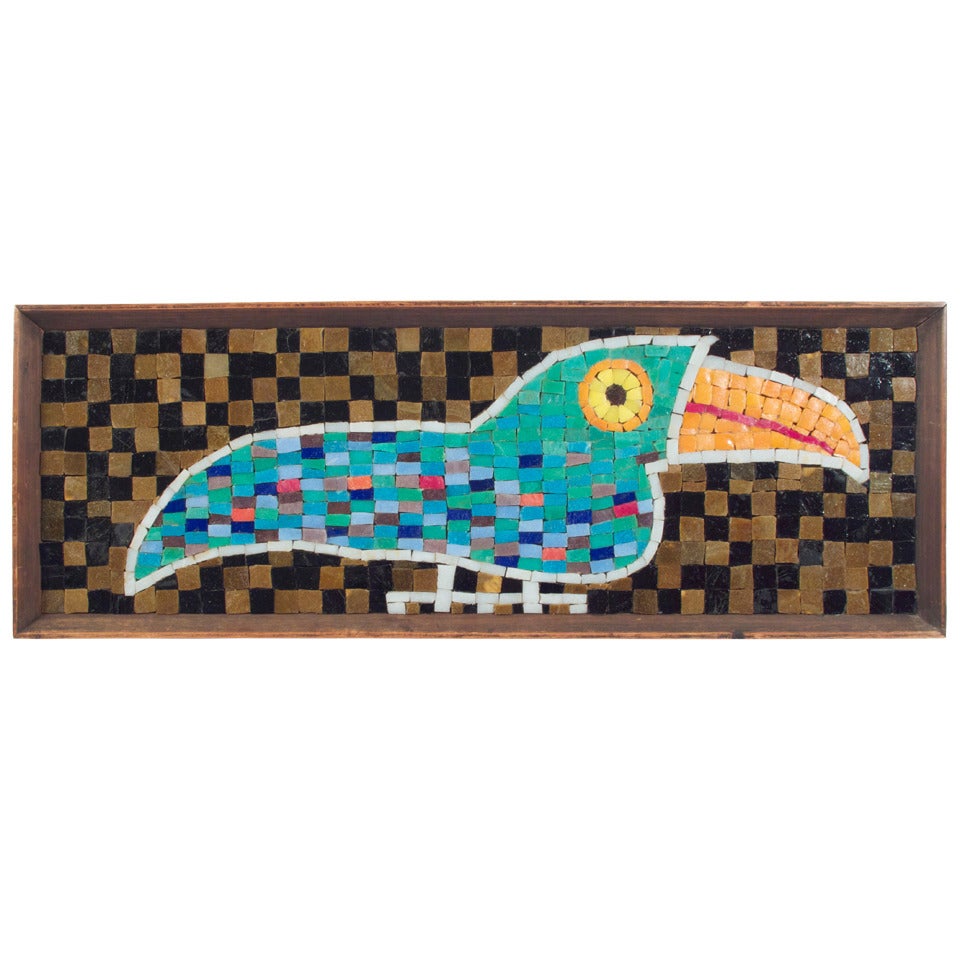 Evelyn Ackerman ERA Mosaic Toucan 1950's