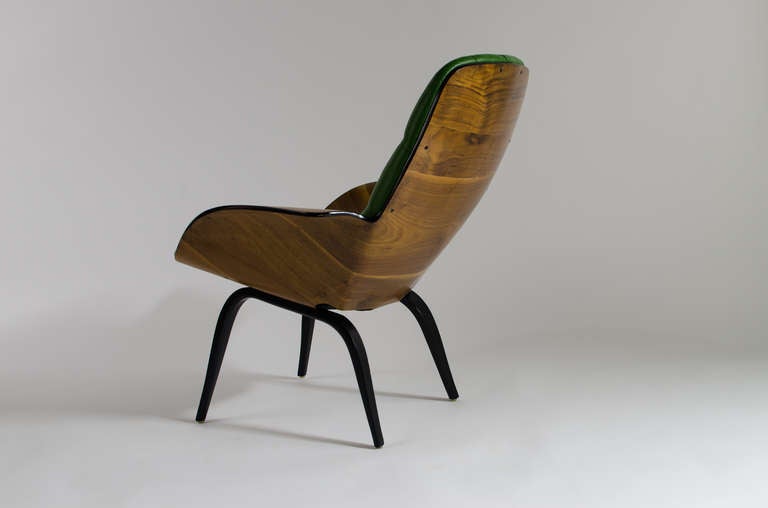 Wood George Mulhauser Plycraft Modled Plywood Lounge Chair