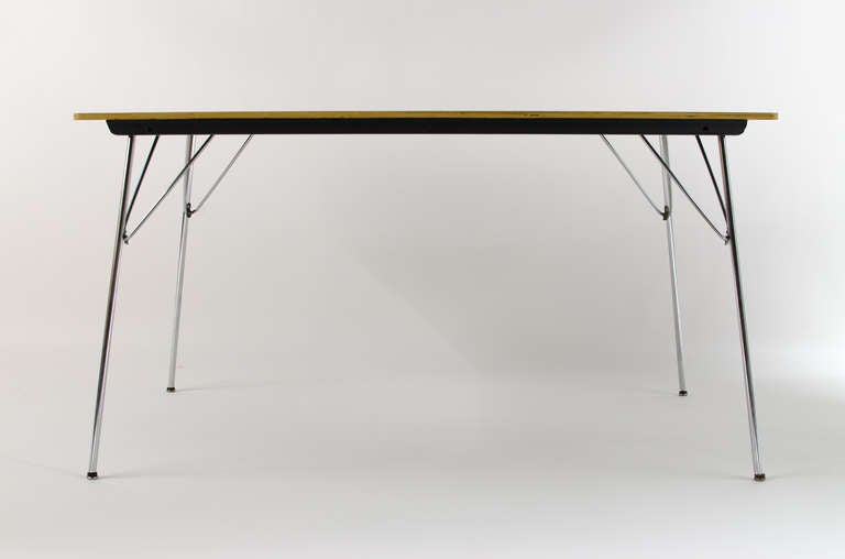Mid-Century Modern Charles Eames DTM-10 Folding Table 1952