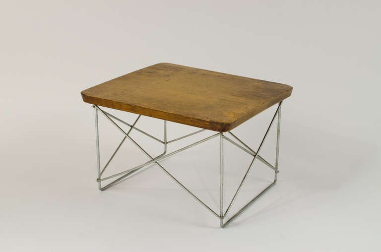 Charles Eames LTR Wire Table 1950's In Good Condition In Berkeley, CA