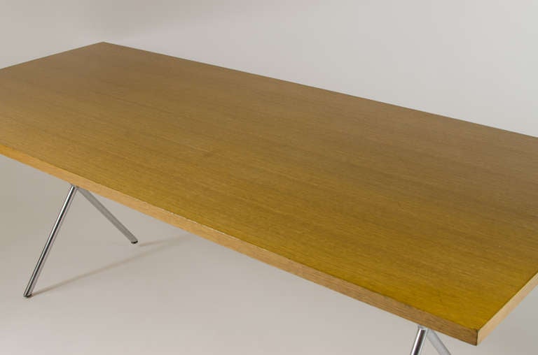 Mid-20th Century George Nelson X-Leg Dining Table 1950
