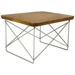 Charles Eames LTR Wire Table 1950's