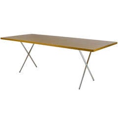 George Nelson X-Leg Dining Table 1950