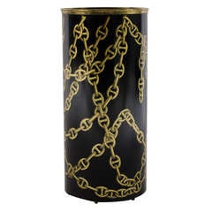 Piero Fornasetti Gold Chains Umbrella Stand 1954