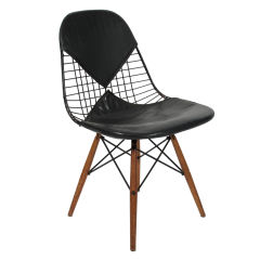 Charles Eames DKW-2 Wire Bikini Chair Dowel Base